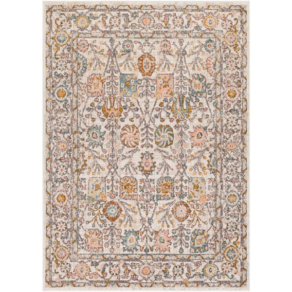 Livabliss Fionn Burnt Orange 2 ft. x 3 ft. Indoor Area Rug