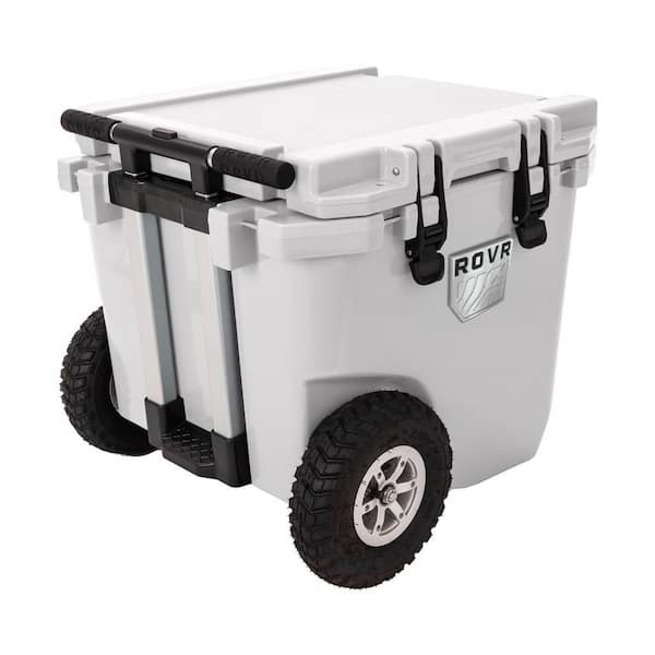 RovR RollR 45 qt. Wheeled Hard Cooler with Telescopic Handle