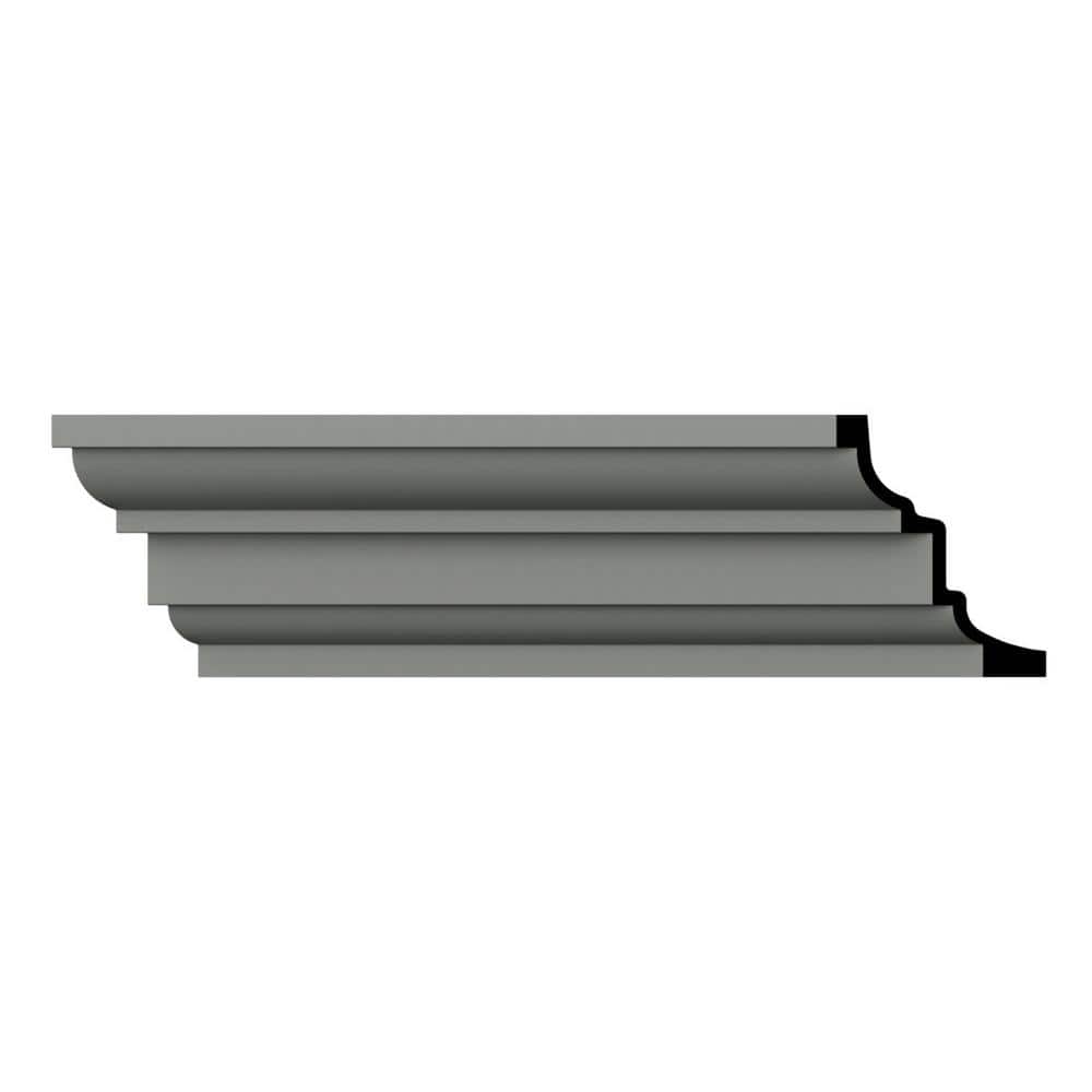 Henry 96" Unfinished Polyurethane Crown Moulding