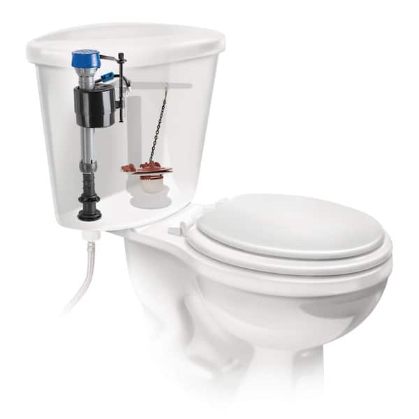 Fluidmaster PerforMAX Universal High Performance Toilet Fill Valve and 3  in. Adjustable Toilet Flapper Repair Kit 400CAR3P5 - The Home Depot