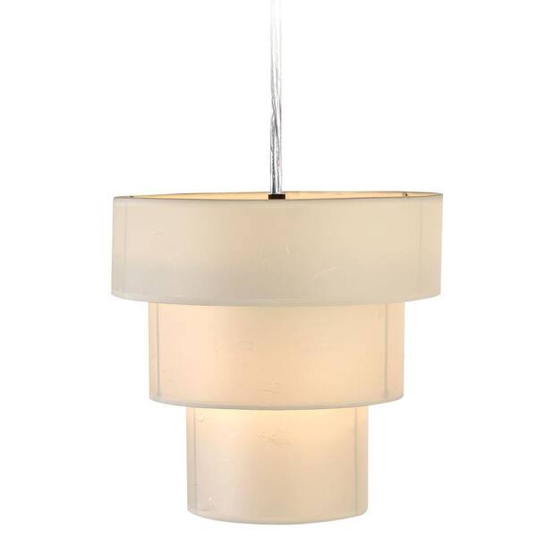 Trend Lighting Pique 1-Light Brushed Nickel Ceiling Fixture