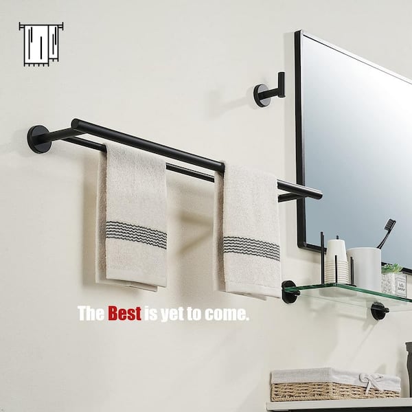 Wall Mount Towel Holder Thicken Stainless Steel Bath Towel Rack