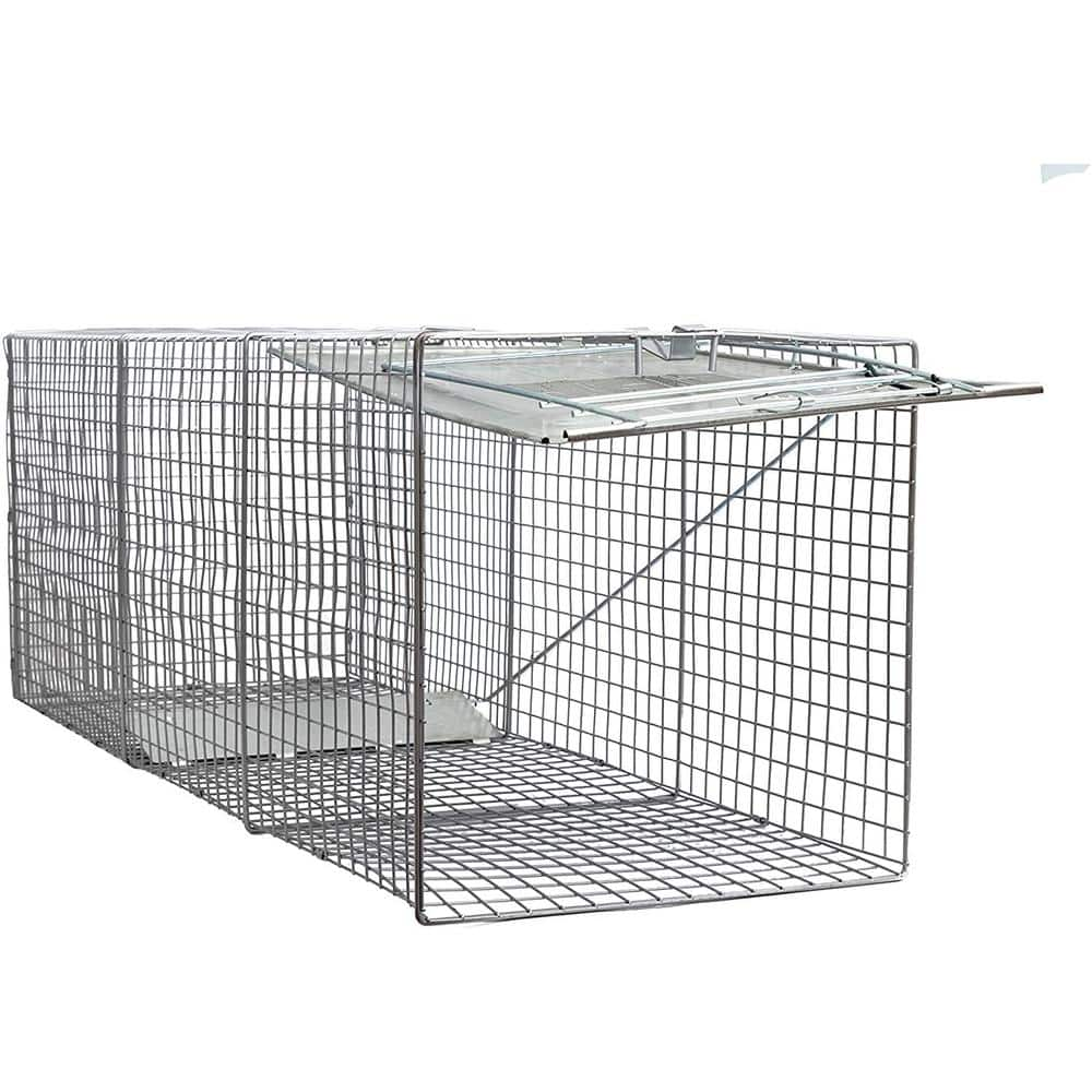 Two 2-Piece Value Packs Catch Release Heavy-Duty Humane Cage Live Animal  Traps for Cats and Other Similar Sized Animals