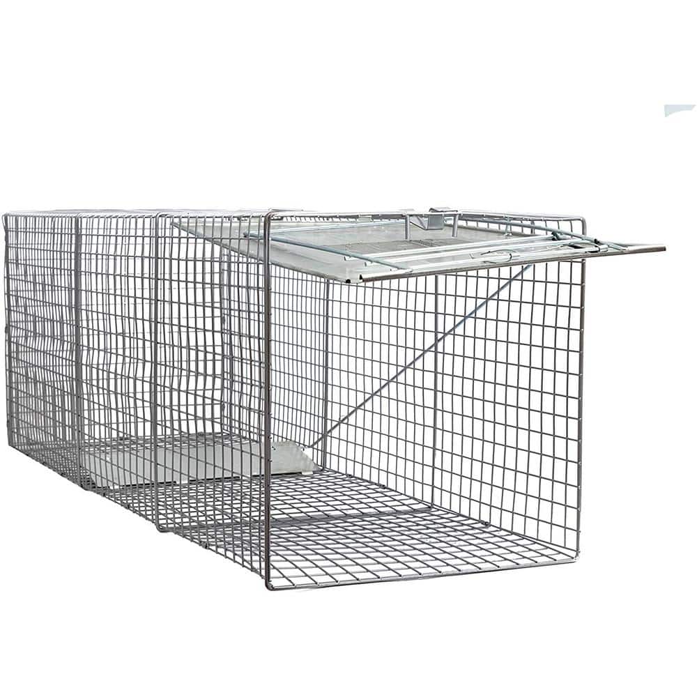 Pack of 5 Small One Door (18x5x5) Catch Release Heavy Duty Humane Cage Live Animal Traps for Squirrels, Chipmunks, Rabbits, Skunks, Weasels, and Other
