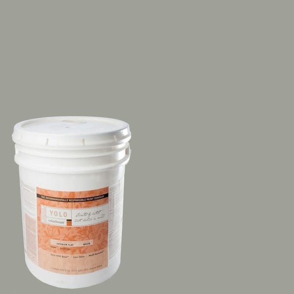 YOLO Colorhouse 5-gal. Metal .04 Flat Interior Paint-DISCONTINUED