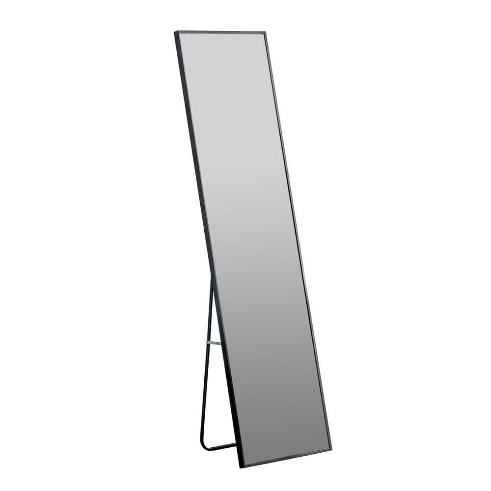 22 in. W x 65 in. H Rectangular Aluminium alloy Metal Framed Wall Mounted F