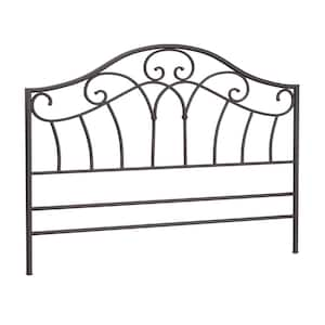 Josephine Brown Metallic King Headboard