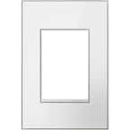 Legrand Adorne 1 Gang Plus Decorator/Rocker Wall Plate, Mirror White On ...