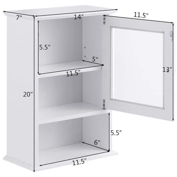 Small Vertical Storage Cabinet for 18 and 24 Hanging Clamps