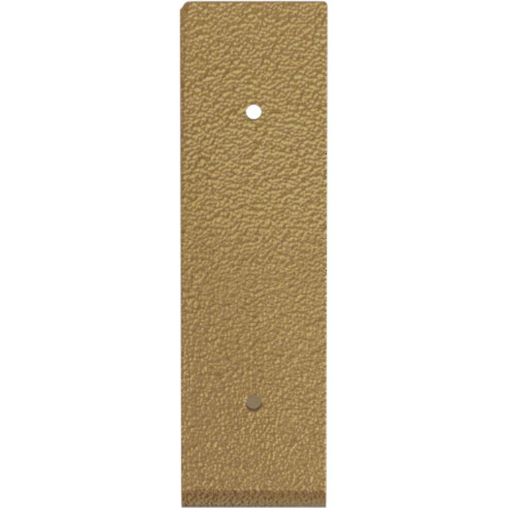 Hammered Gold Steel 2"W x 12"D x 7"H Hanging Shelf Bracket