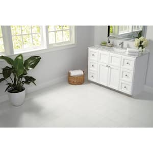 Glacier White 12 in. x 12 in. Ceramic Floor and Wall Tile (572 sq. ft./Pallet)