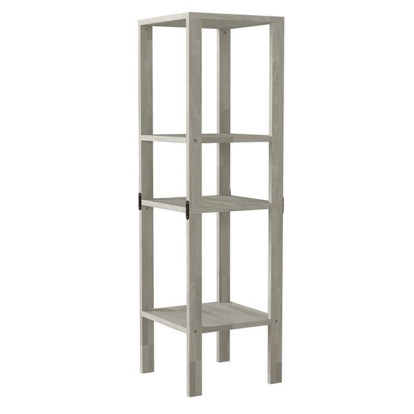 Handy Living Freemont 47 2 In White, Solid White Bookcase