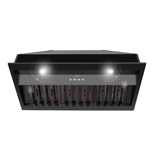 Akicon 36 in. Ducted Ultra Quiet Under Range Hood in Matte
