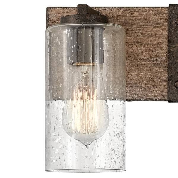 HINKLEY - Sawyer 30.75 in. 4-Light Sequoia Vanity Light