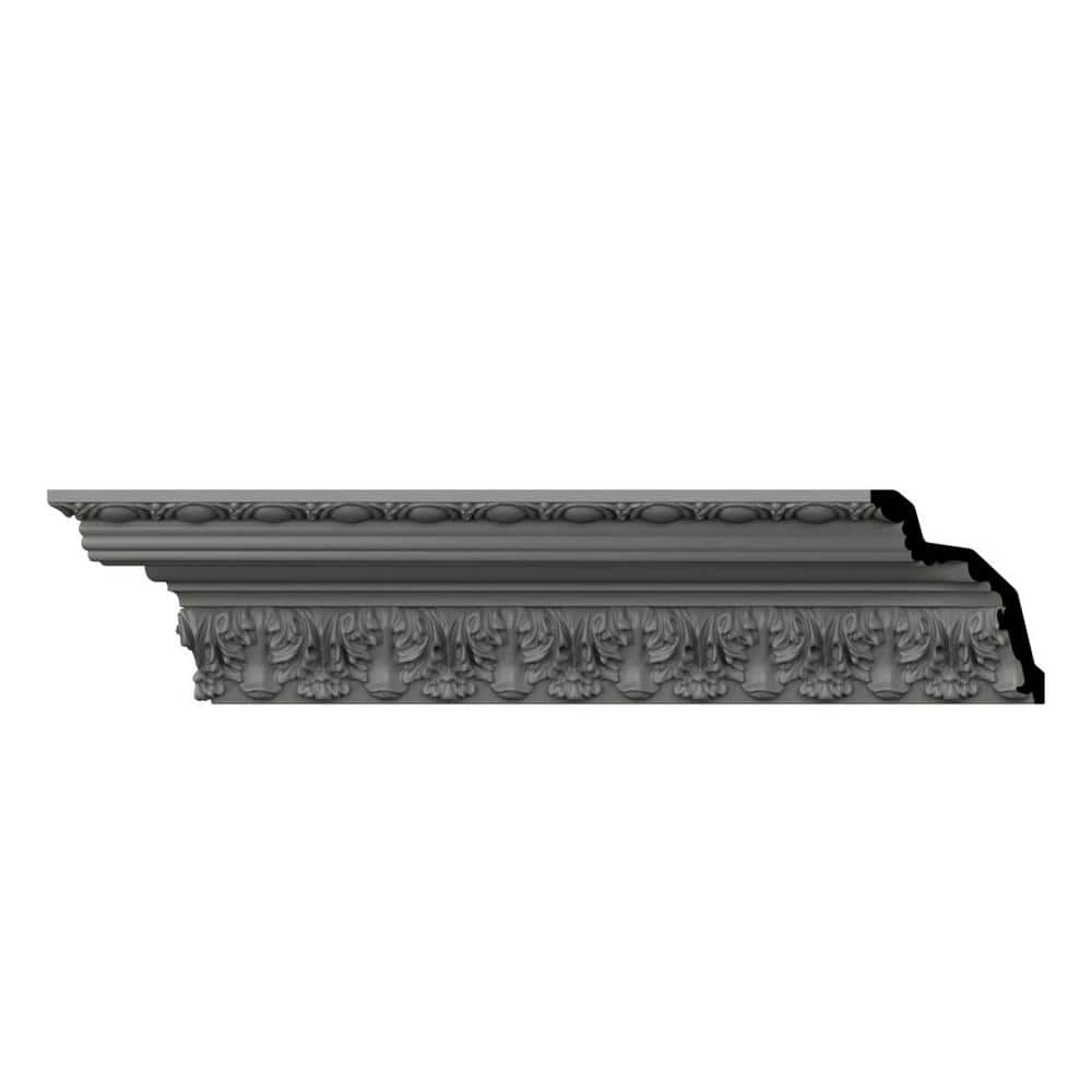 Leia 96" Gray Polyurethane Crown Moulding