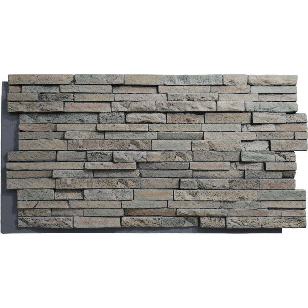 "EverStone Eldorado Faux Stone Panel, 48""W x 25""H x 1""D, Lunar Color" price history on PriceWatchPro