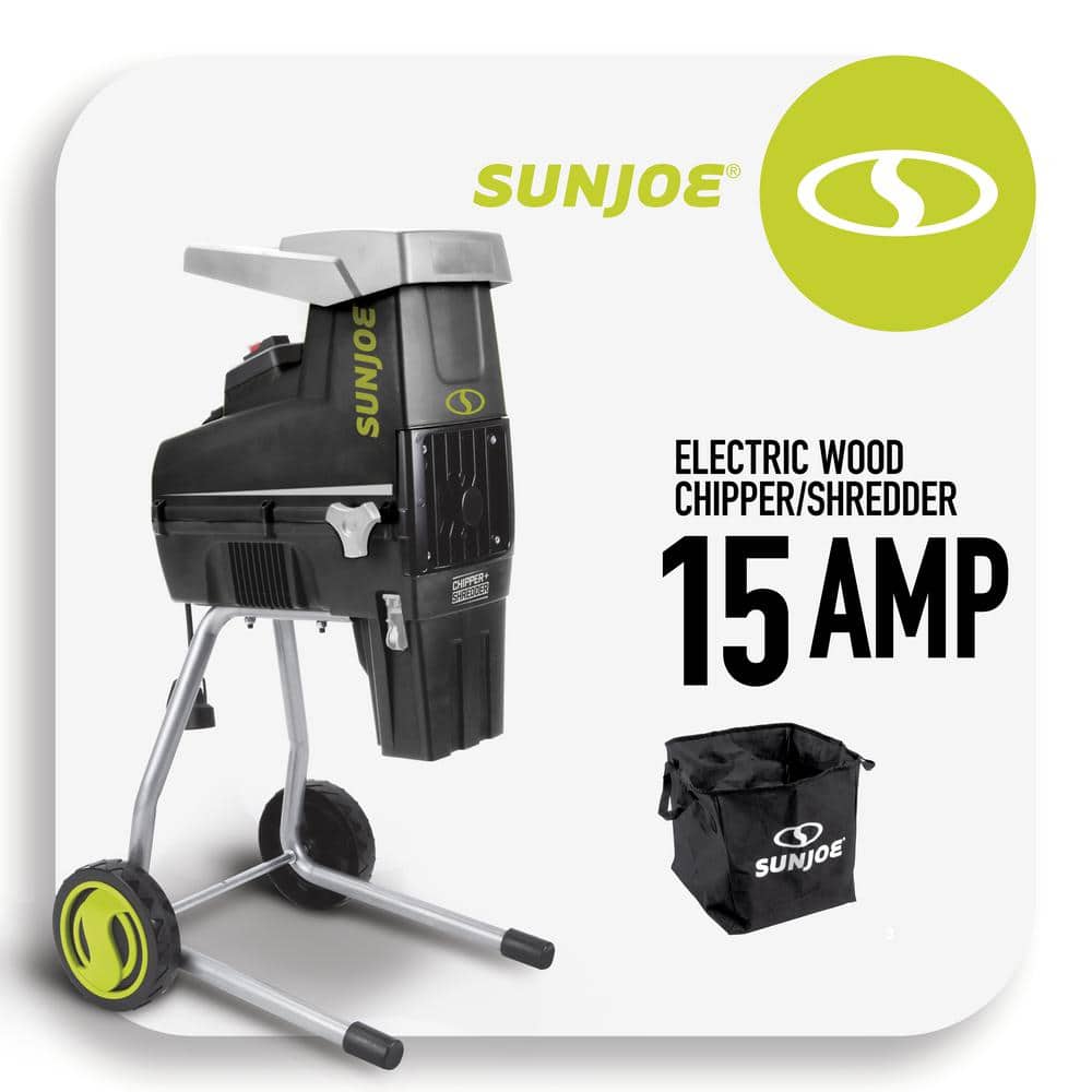 Sun Joe 15 Amp 1.7 in. Cutting Diameter Electric Silent Wood