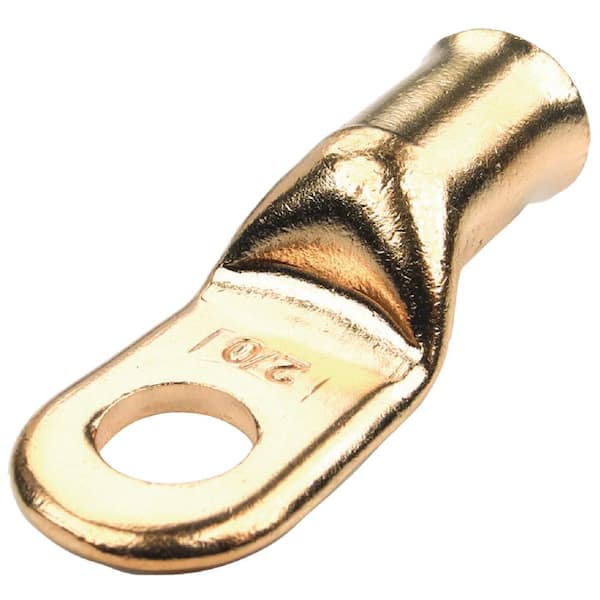 FulTyme RV 2/0 Ga, 3/8 in. Stud Size Copper Starter Lugs