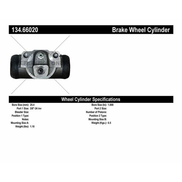Centric Parts Drum Brake Wheel Cylinder