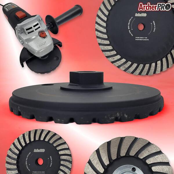 KAWASAKI 8-Inch Bench Grinder Grinding Wheel – 3/4” Thick, 24 Grit Emory – 841547