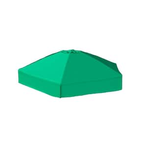 7 ft. x 8 ft. x 13.5 in. Hexagonal Collapsible Sandbox Cover