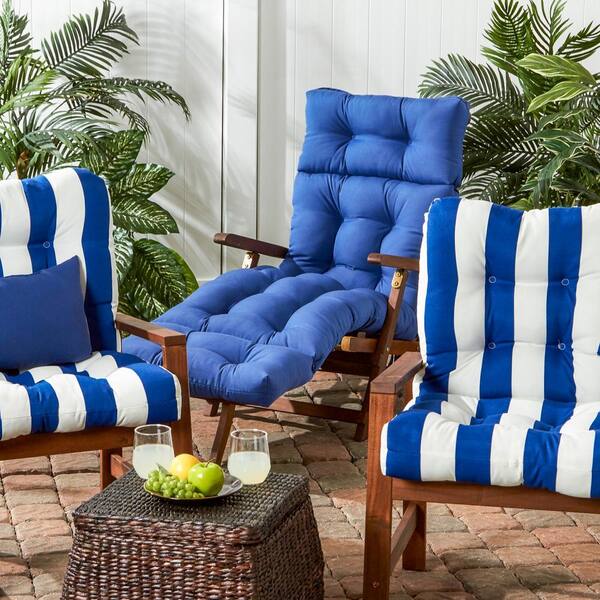 marine blue outdoor cushions