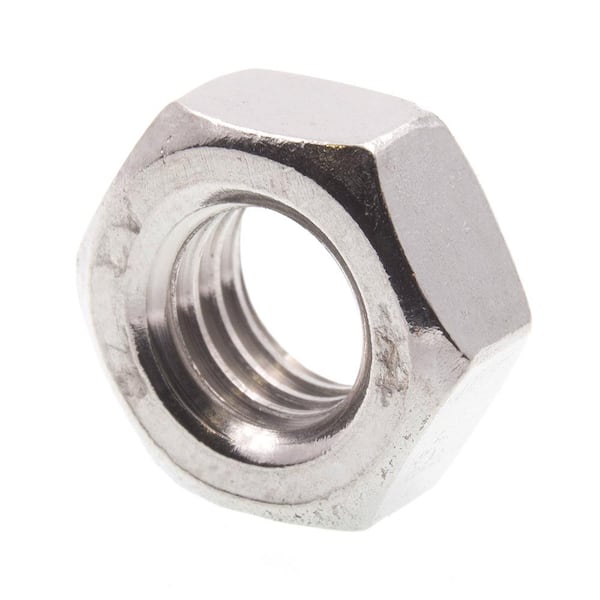 Prime-Line M8-1.25 Grade A2-70 Stainless Steel Finished Hex Nuts Metric (25-Pack)
