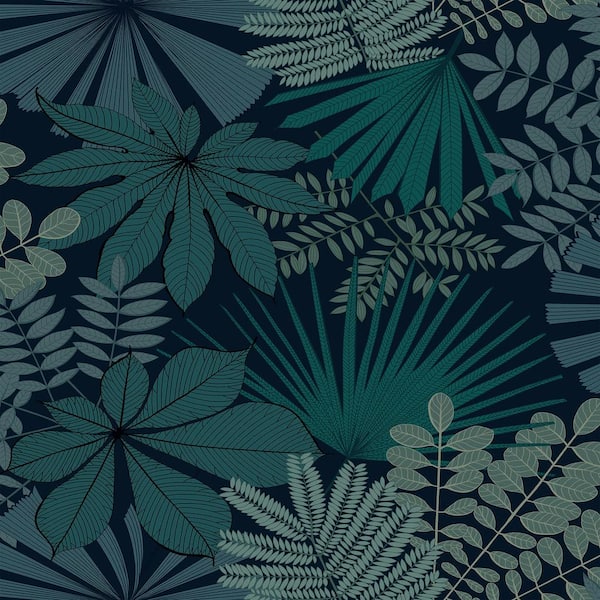Graham & Brown Bohemia Teal Blue Wallpaper