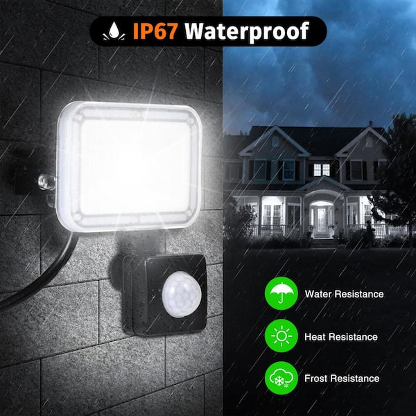 Led Outdoor Aluminum Motion Activated Home Courtyard Wall Light