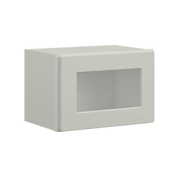 12 in. W x 12 in. D x 12 in. H in Shaker Dove Plywood Ready to Assemble Wall Cabinets without Glass