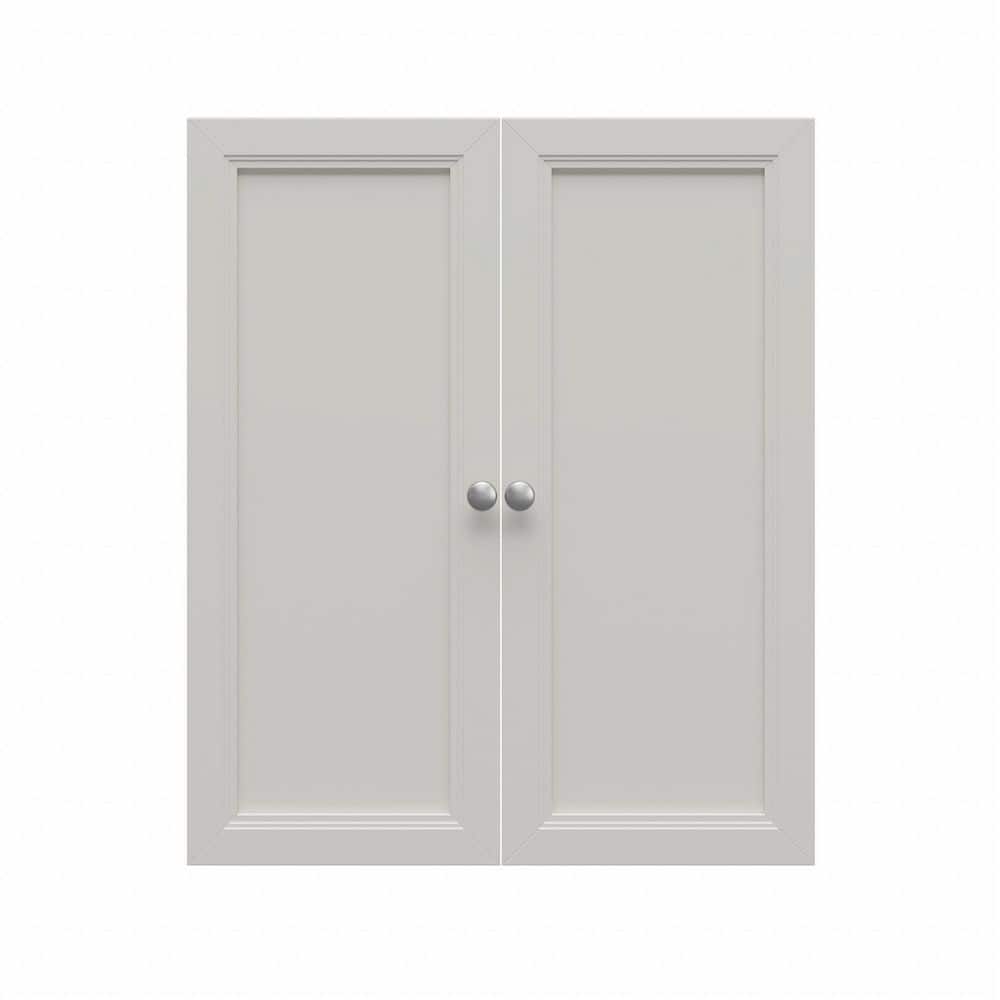 StyleWell Westport 25 in. W x 30 in. H White Laminate Board