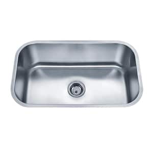 Specialty Series Stainless Steel 30 in. Single Bowl Undermount Kitchen Sink