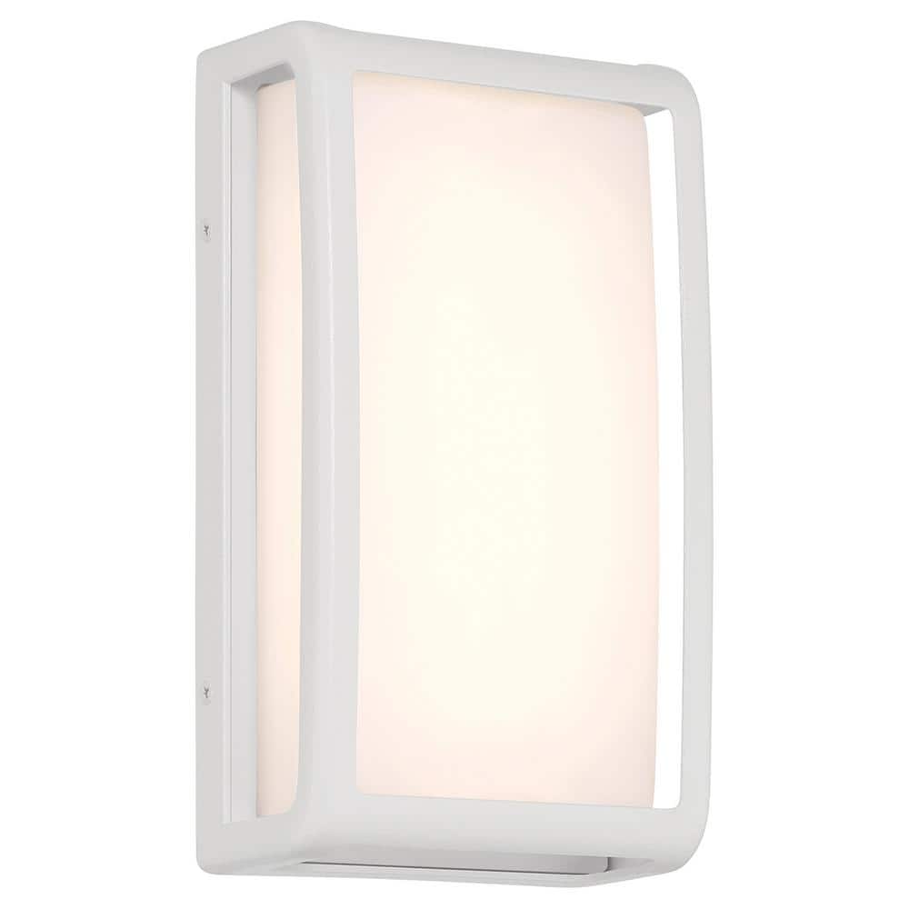Montana 5 in 1-Light White Integrated LED Flush Mount Ceiling Light
