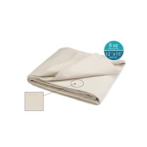 Everbilt 9 ft. x 12 ft. Poly Backed Drop cloth BARI-LAM-9.12 - The Home  Depot