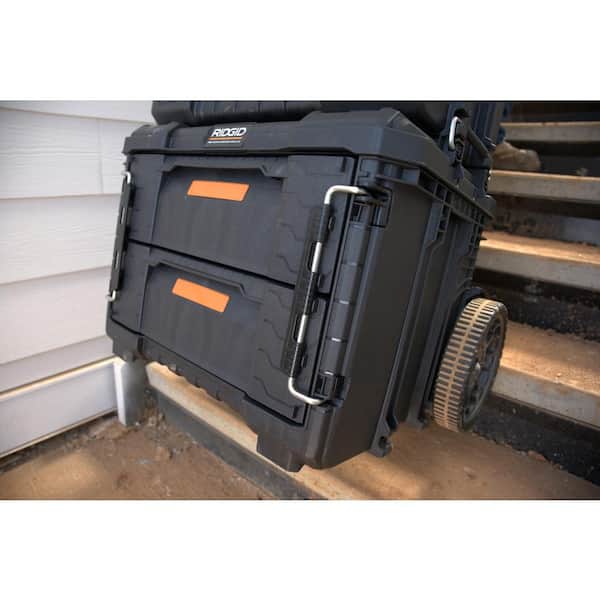 RIDGID - 2.0 Pro Gear System 22 in. XL 2 Drawers Modular Tool Box Storage