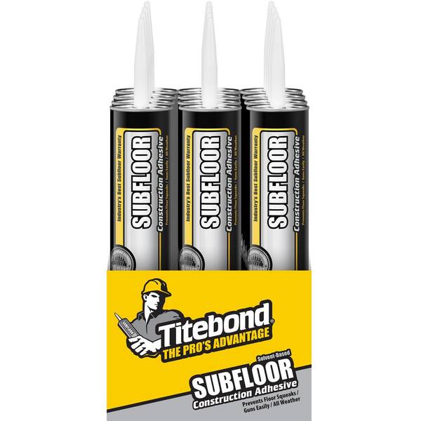 Reviews for Titebond 28 oz. Light Tan SolventBased Subfloor