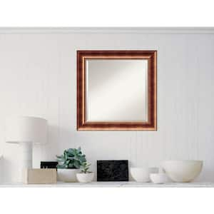 Medium Square Burnished Bronze Casual Mirror (25.5 in. H x 25.5 in. W)