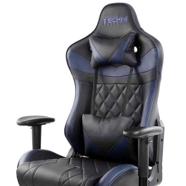 Techni Sport XL Faux Leather Big and Tall Reclining Gaming Chair