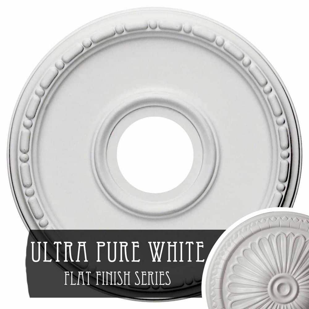 1-1/2 in. x 16-1/2 in. x 16-1/2 in. Polyurethane Medea Ceiling Medallion, Ultra Pure White price history on PriceWatchPro