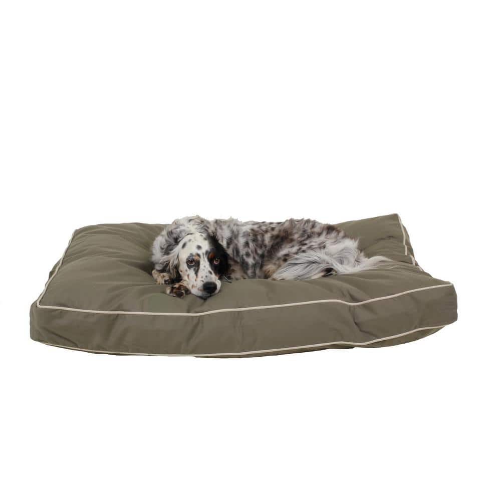 Medium Classic Twill Rectangle Jamison Bed - Sage