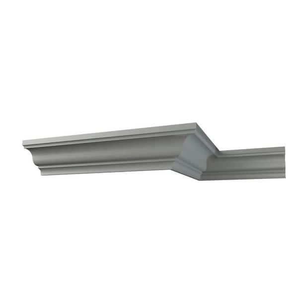 Ekena Millwork Nico 2 in. D x 2.75 in. W x 96 in. L Polyurethane Crown Moulding