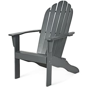 Gray Wood Adirondack Chair