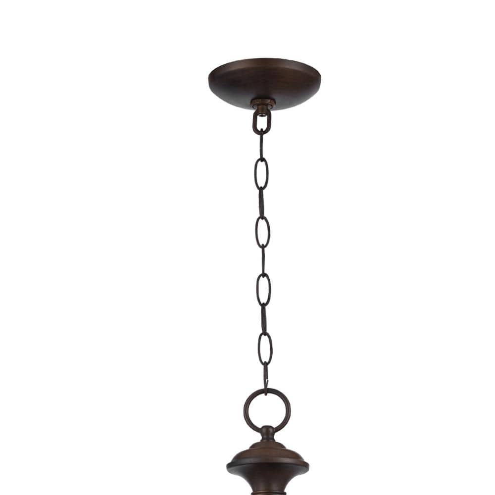 Colonial Elegance 27" Outdoor Candle-Inspired Bronze Chandelier