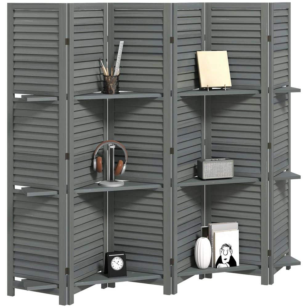 6 Panel Folding Room Divider Screen Privacy Screen Freestanding price history on PriceWatchPro