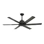 Titan II 52 in. Indoor/Outdoor Oil Rubbed Bronze Ceiling Fan with Remote Control