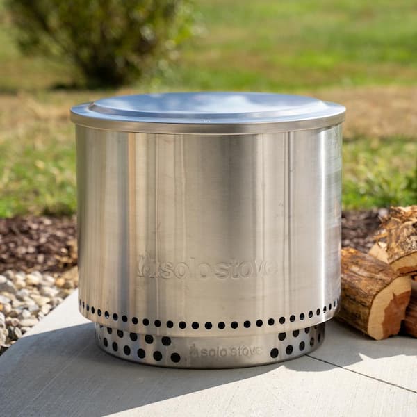 Solo Stove Stainless Steel Bonfire Lid, Fire Pit Accessory SSBON
