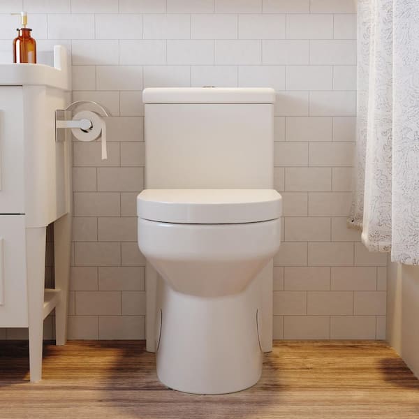 DEERVALLEY Liberty 10 in. Rough In 1-Piece 1.1/1.6 GPF Dual Flush