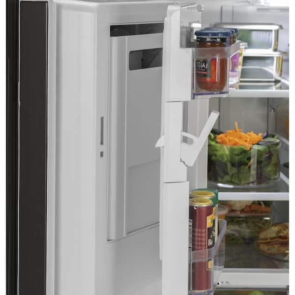 GE GFE26JGMBB 25.6 Cu. ft. Black Energy Star French-Door Refrigerator