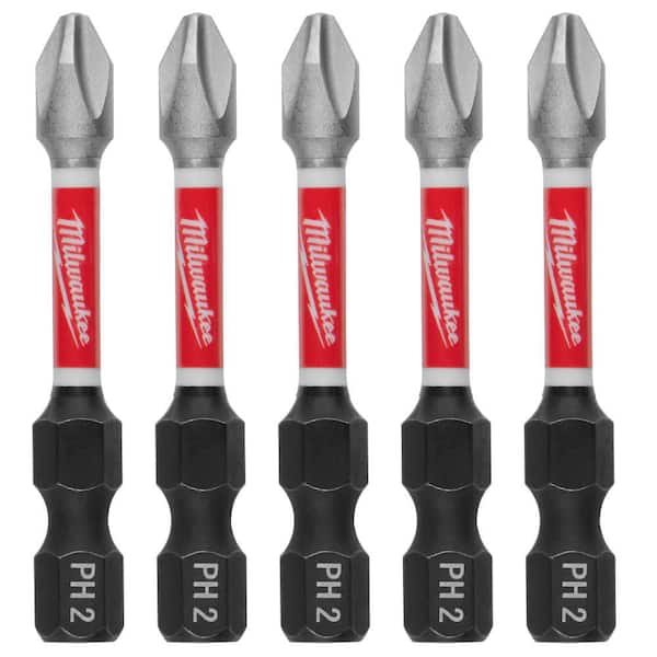 Milwaukee SHOCKWAVE Impact Duty 2 in. Phillips #2 Alloy Steel