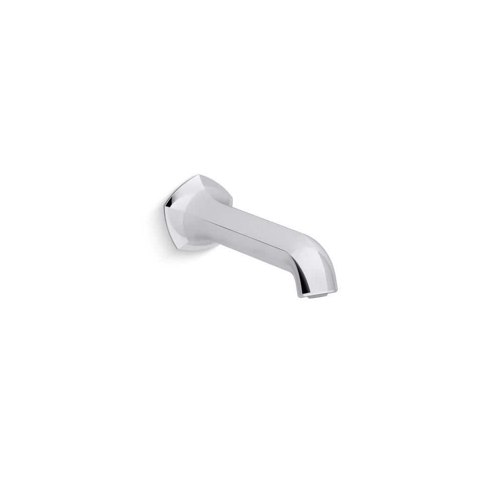Occasion 8 in. Bath Spout Wall-Mount with Straight Design in Polished Chrome